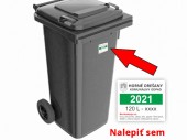 Zaplatenie poplatku za komunálny odpad za rok 2021