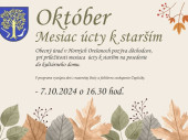 Posedenie pri príležitosti mesiaca úcty k starším 2026