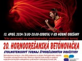 Stolnotenisový turnaj - 20. Hornoorešanská betónovačka