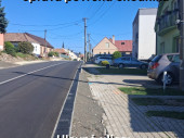 Modernizácia - oprava povrchu chodníka, Hlavná ulica: úsek reštaurácia - Lázeň