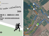 24hodinový štafetový beh dedinou - LeOrešany