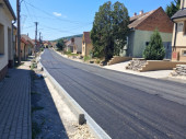 Asfaltovanie Hlavnej ulice, 14.7.2026 (penetrovanie od 13.7., 15:00)