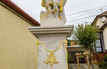 Reštaurovanie sochy sv. Floriána