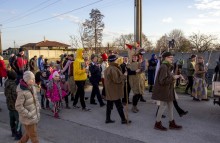 Fašiangový maškarný sprievod s muzikou