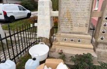 Reštaurovanie pomníka I.sv. Vojny v Horných orešanoch