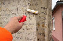 Reštaurovanie pomníka I.sv. Vojny v Horných orešanoch