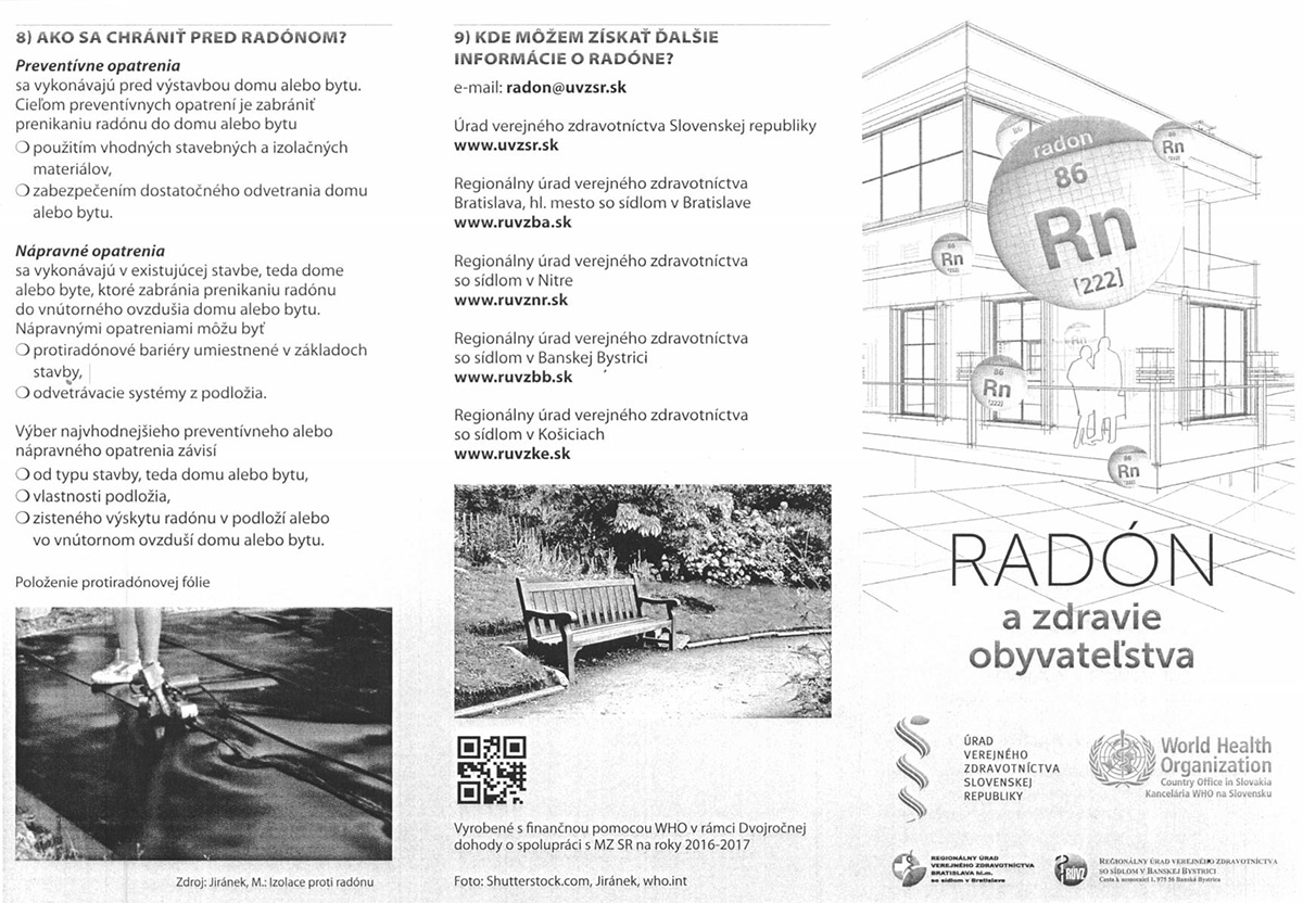 radon a zdravie obyvatelstva