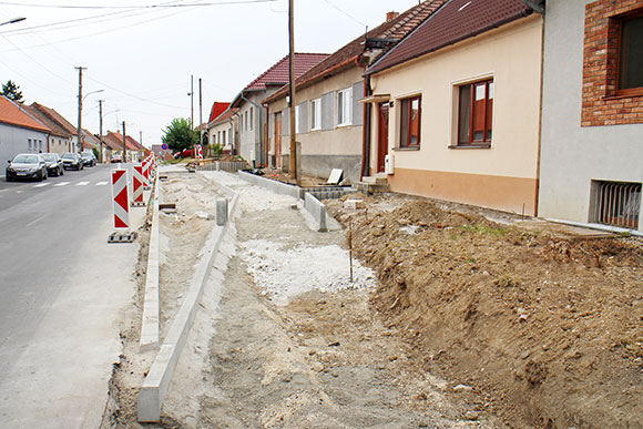 Rekonštrukcia autobusovej zástavky Horné Orešany