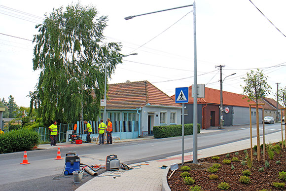 Rekonštrukcia autobusovej zástavky Horné Orešany