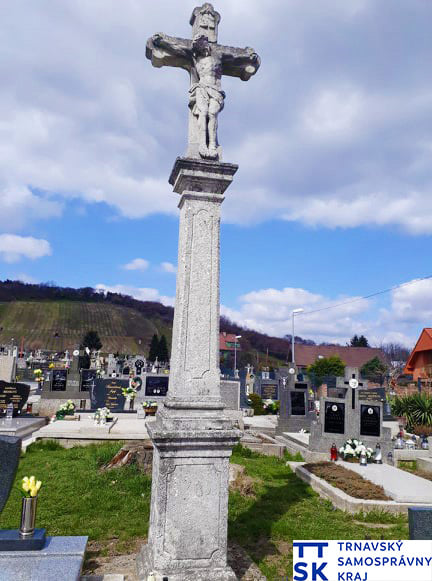 Barokový kríž, Horné Orešany