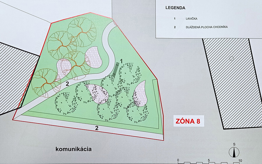 Obnova dediny Horné Orešany - projekt